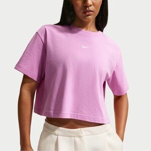 NWT Nike Women's Lavender Crop Top